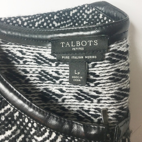 Talbots Petite Pure Italian Merino Large - Picture 7 of 8